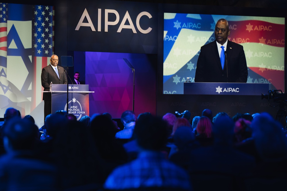 SECDEF Attends AIPAC Political Leadership Forum