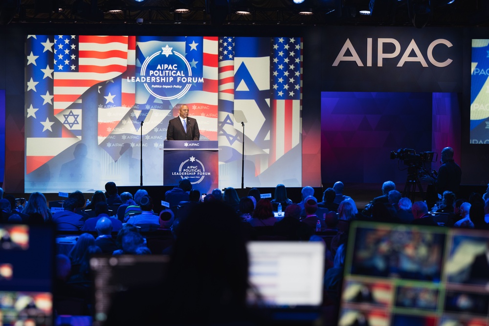 SECDEF Attends AIPAC Political Leadership Forum