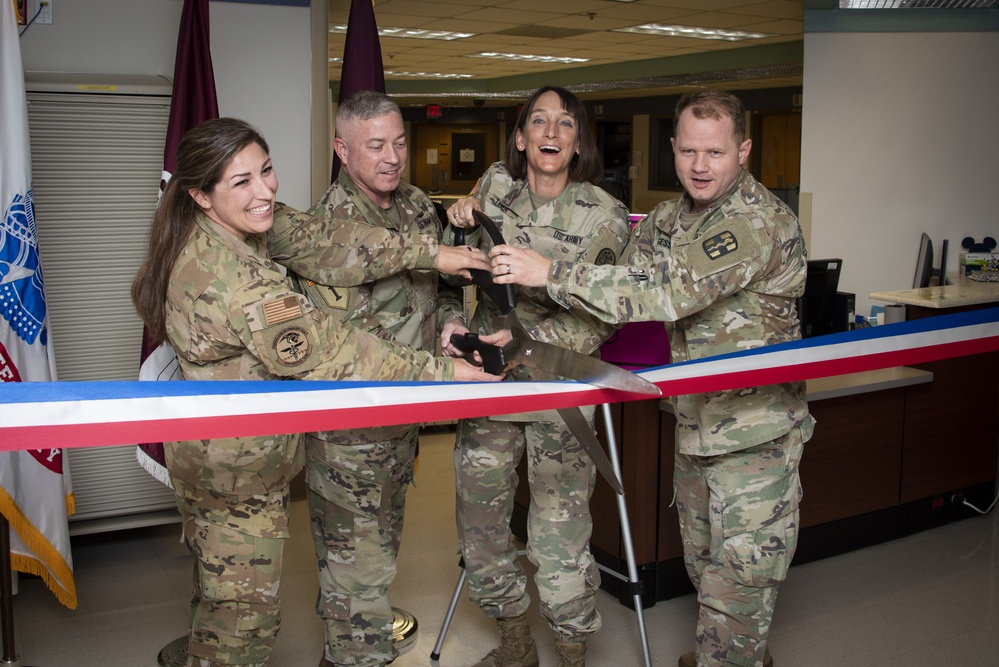 BAMC officially reopens PICU with ribbon cutting ceremony