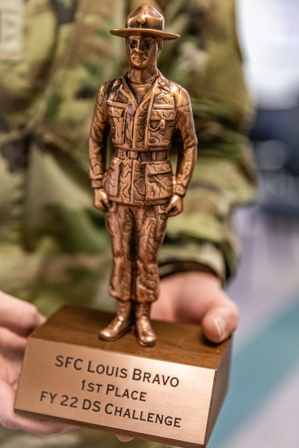 DVIDS - Images - III Armored Corps Soldier honored as top drill sergeant  career counselor [Image 1 of 3]