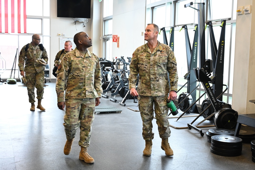 Air National Guard Command Chief visits the 129th Rescue Wing