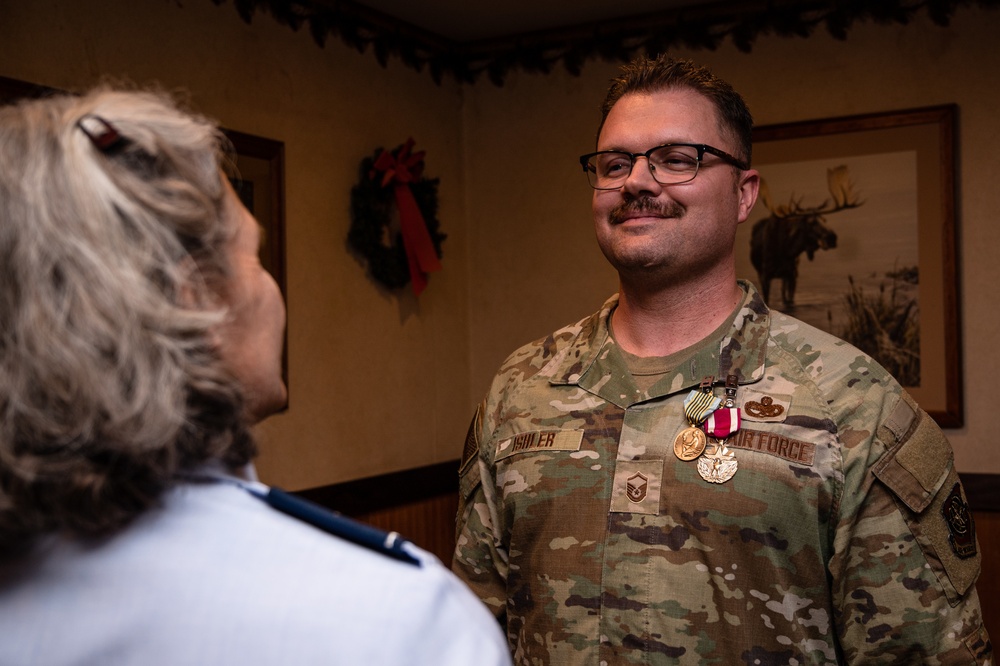 Through the Fire and Flame: Airman awarded Airman’s Medal for heroic actions