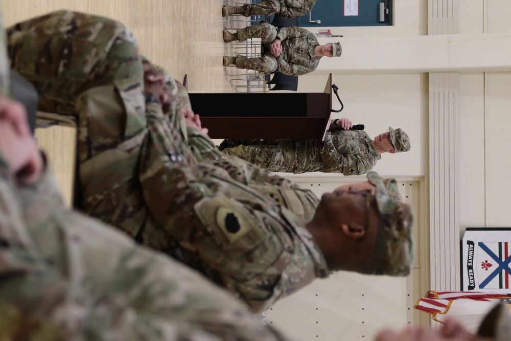 33d Infantry Brigade Combat Team Change of Command