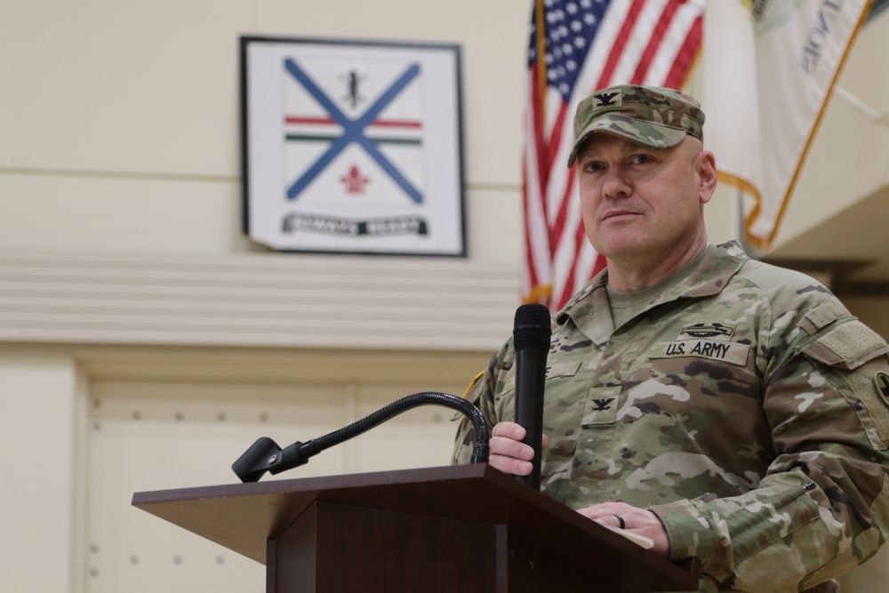 33d Infantry Brigade Combat Team Change of Command