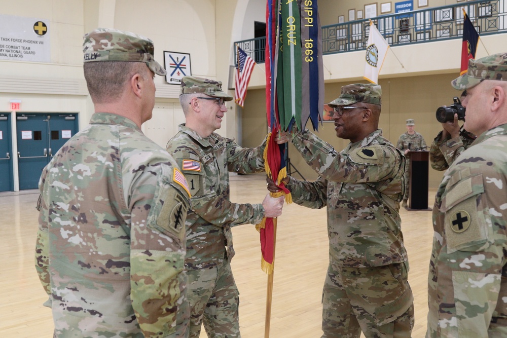 33d Infantry Brigade Combat Team Change of Command