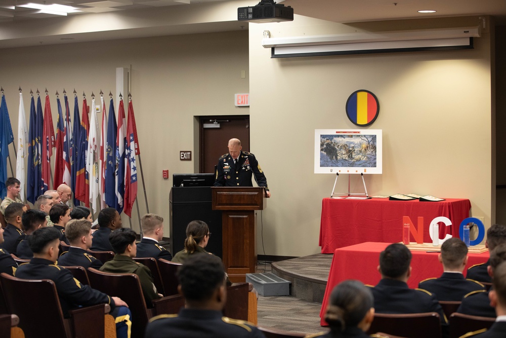 18th Field Artillery Brigade Noncommissioned Officer Induction Ceremony