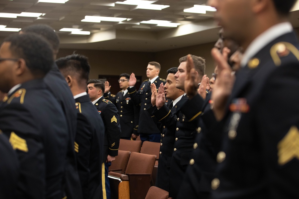 18th Field Artillery Brigade Noncommissioned Officer Induction Ceremony