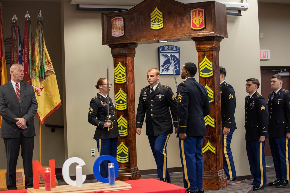 18th Field Artillery Brigade Noncommissioned Officer Induction Ceremony