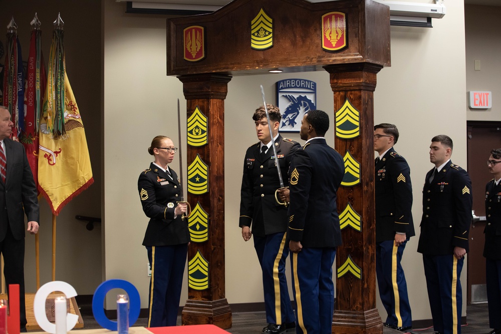 18th Field Artillery Brigade Noncommissioned Officer Induction Ceremony