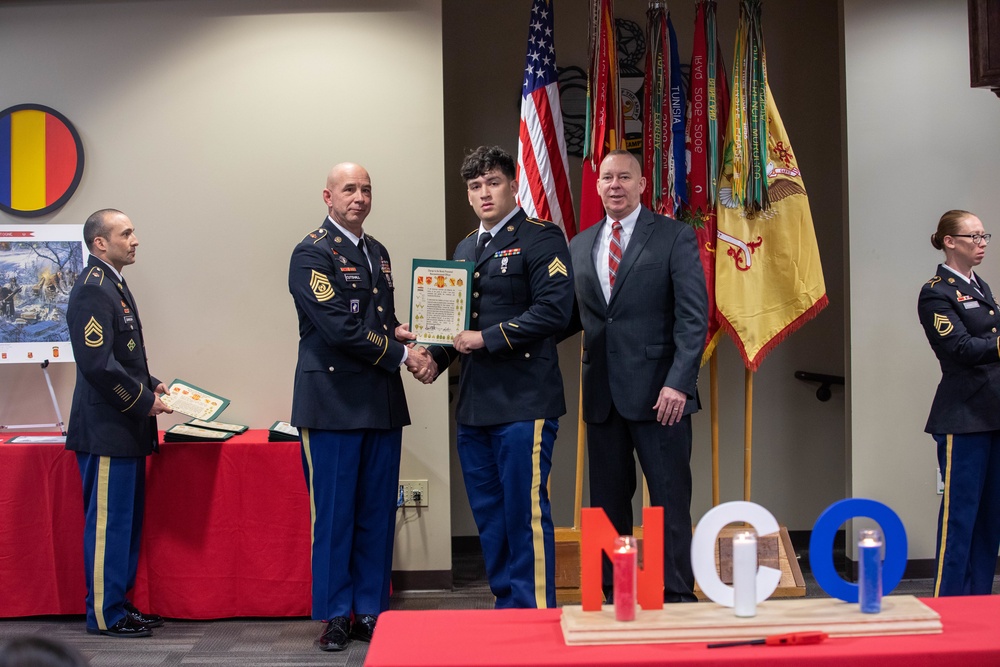 18th Field Artillery Brigade Noncommissioned Officer Induction Ceremony