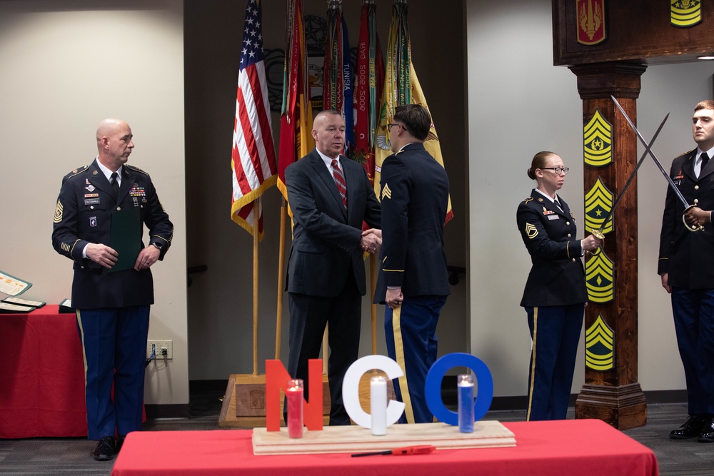 18th Field Artillery Brigade Noncommissioned Officer Induction Ceremony