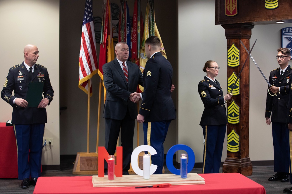 18th Field Artillery Brigade Noncommissioned Officer Induction Ceremony