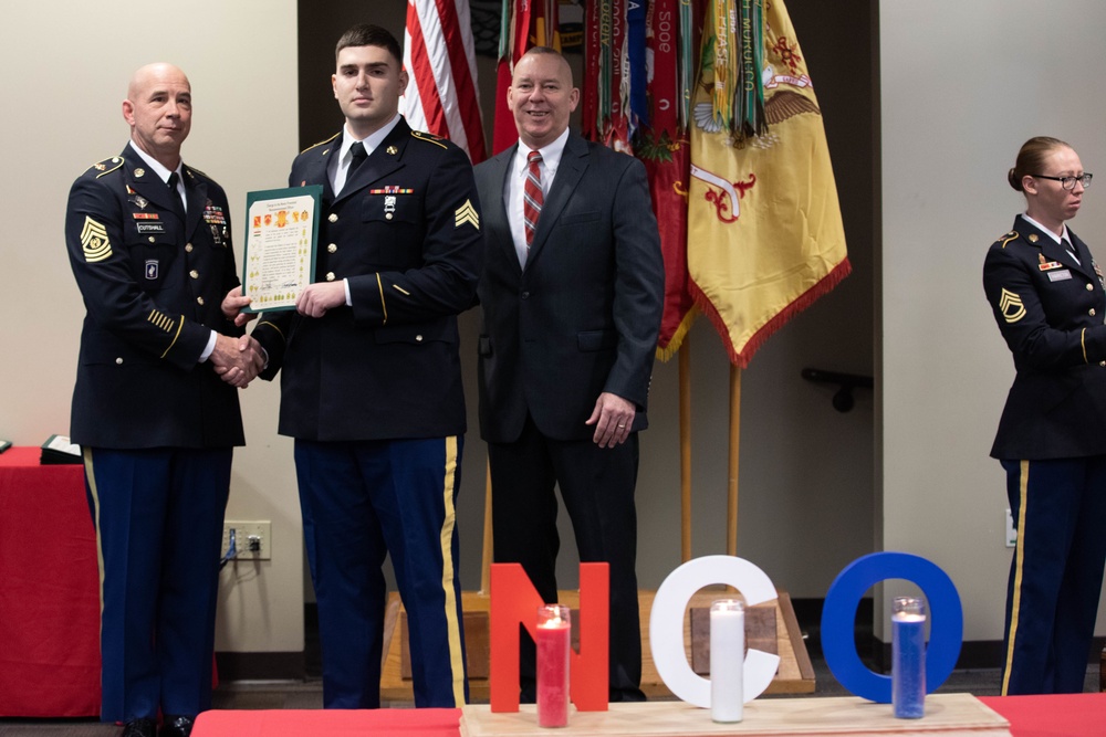 18th Field Artillery Brigade Noncommissioned Officer Induction Ceremony