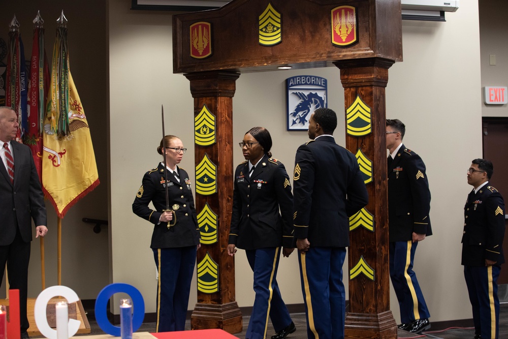 18th Field Artillery Brigade Noncommissioned Officer Induction Ceremony