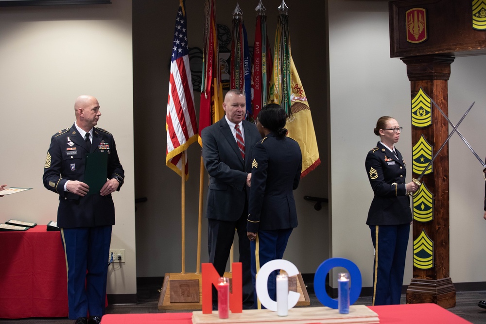 18th Field Artillery Brigade Noncommissioned Officer Induction Ceremony