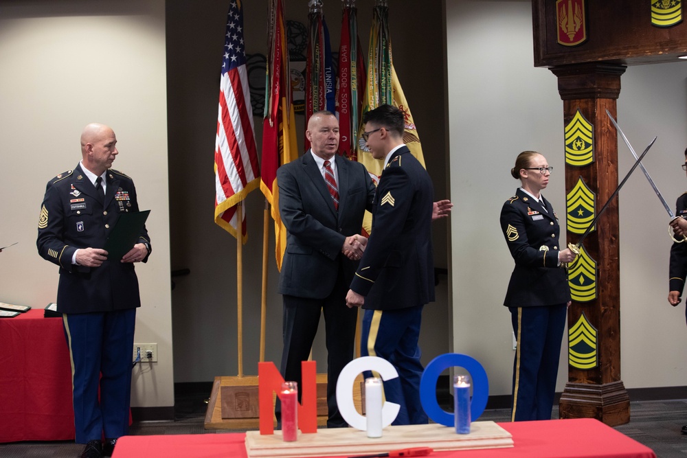 18th Field Artillery Brigade Noncommissioned Officer Induction Ceremony