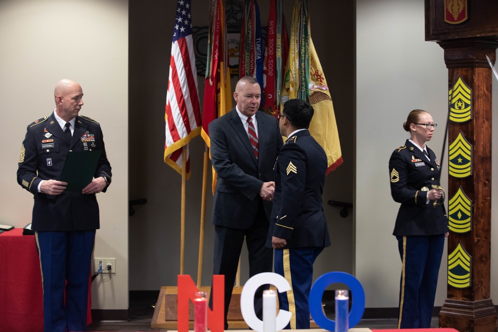 18th Field Artillery Brigade Noncommissioned Officer Induction Ceremony