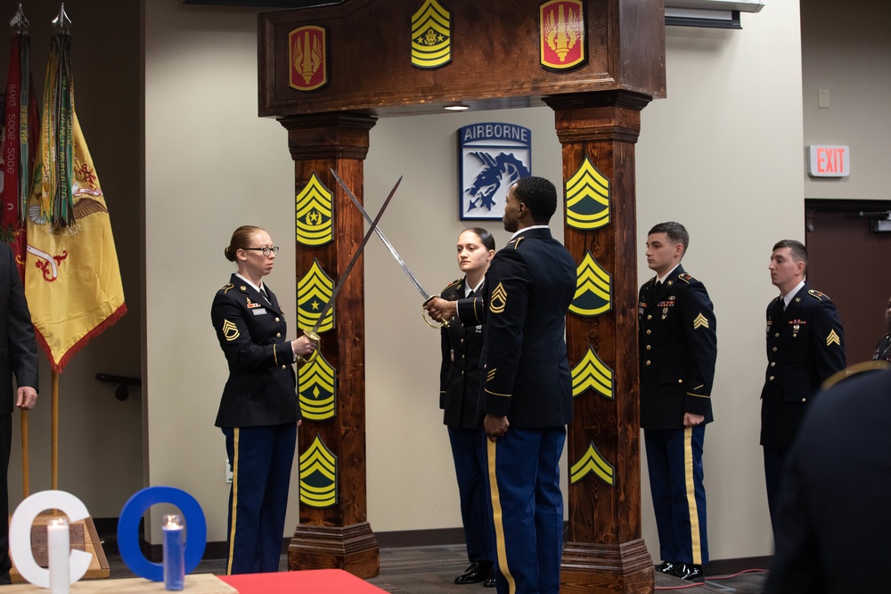 18th Field Artillery Brigade Noncommissioned Officer Induction Ceremony