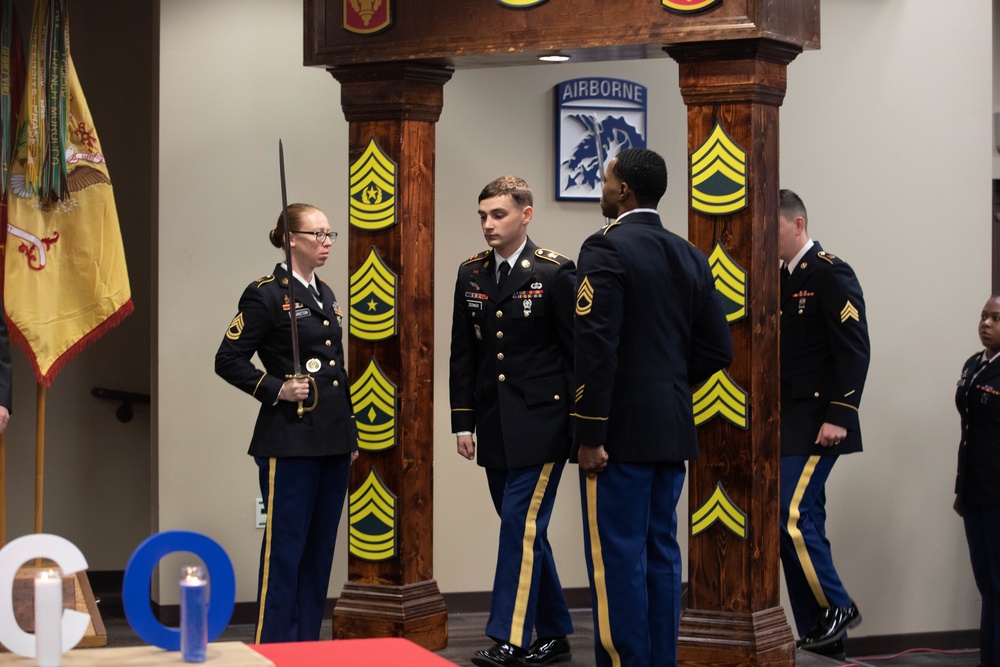 18th Field Artillery Brigade Noncommissioned Officer Induction Ceremony