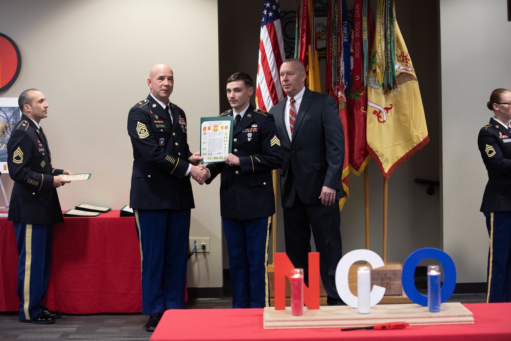 18th Field Artillery Brigade Noncommissioned Officer Induction Ceremony