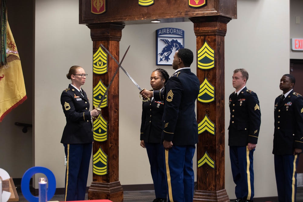 18th Field Artillery Brigade Noncommissioned Officer Induction Ceremony