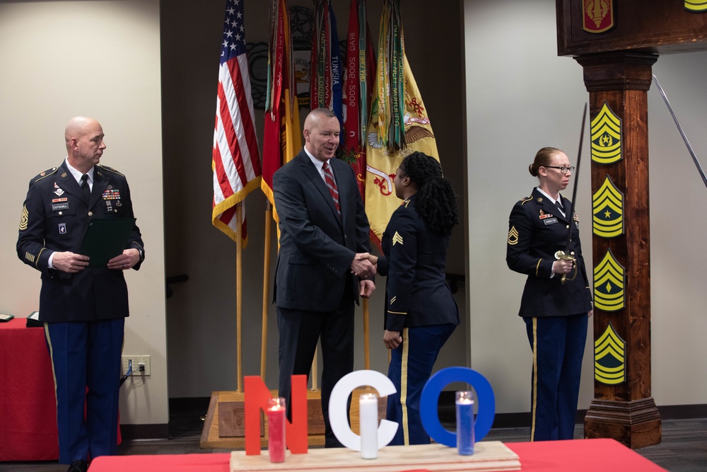 18th Field Artillery Brigade Noncommissioned Officer Induction Ceremony