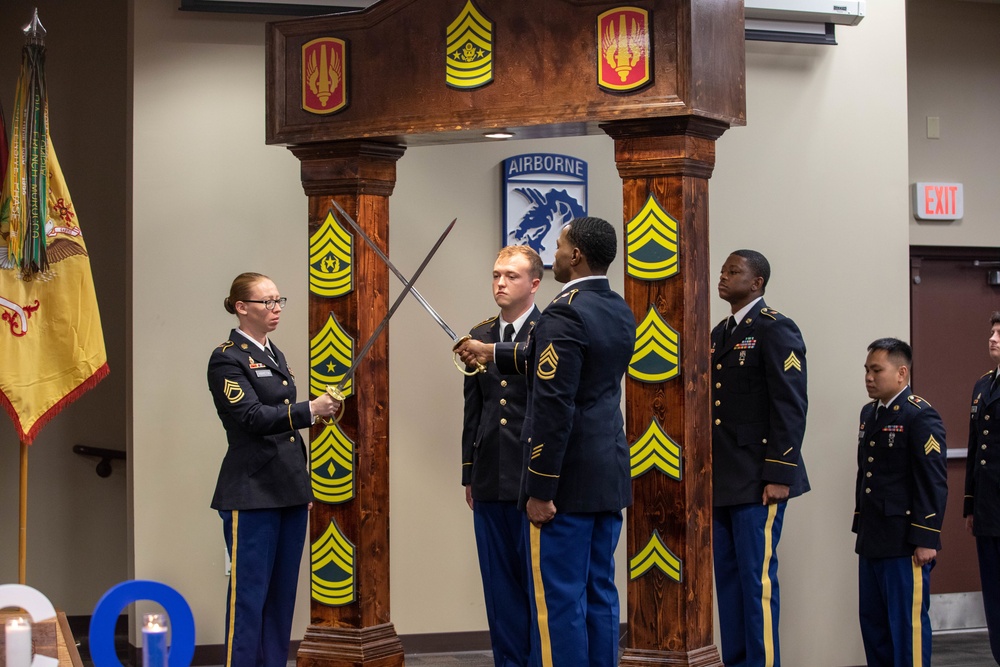 18th Field Artillery Brigade Noncommissioned Officer Induction Ceremony