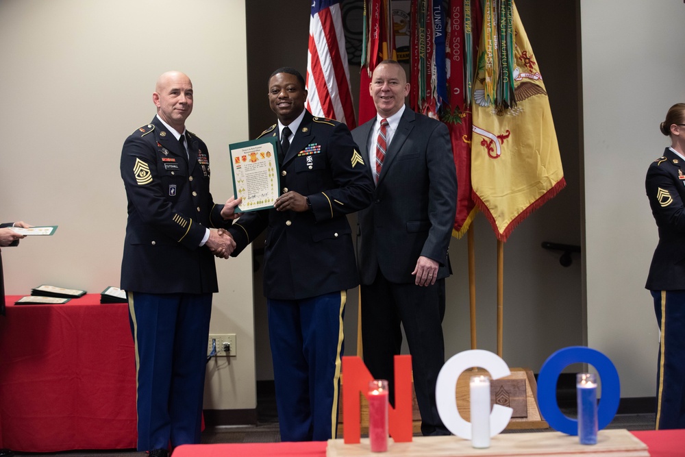 18th Field Artillery Brigade Noncommissioned Officer Induction Ceremony