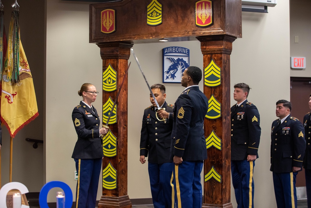 18th Field Artillery Brigade Noncommissioned Officer Induction Ceremony