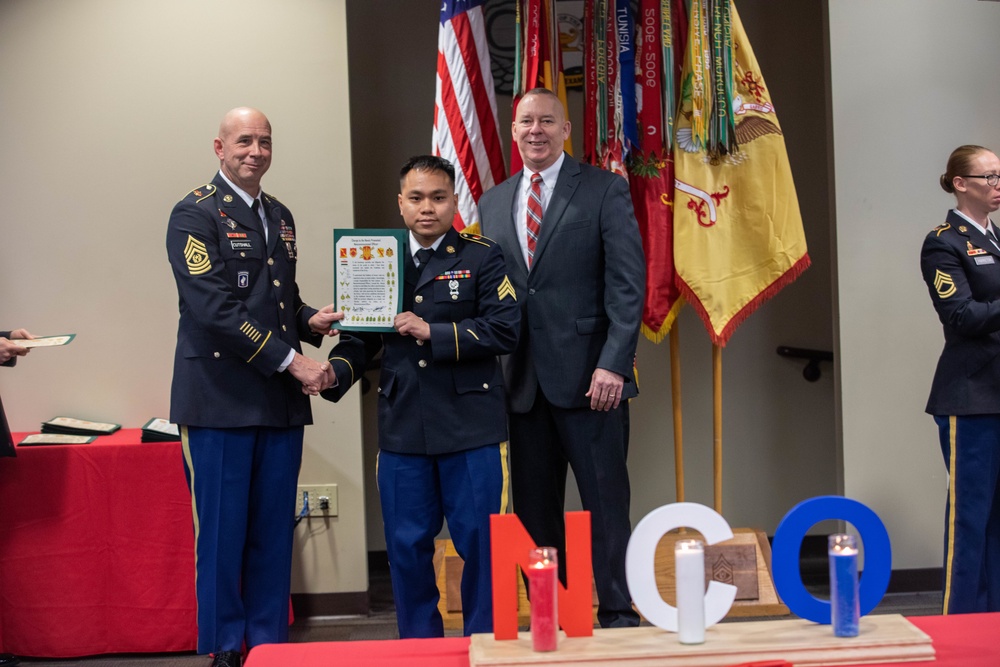 18th Field Artillery Brigade Noncommissioned Officer Induction Ceremony