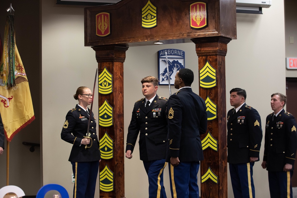 18th Field Artillery Brigade Noncommissioned Officer Induction Ceremony