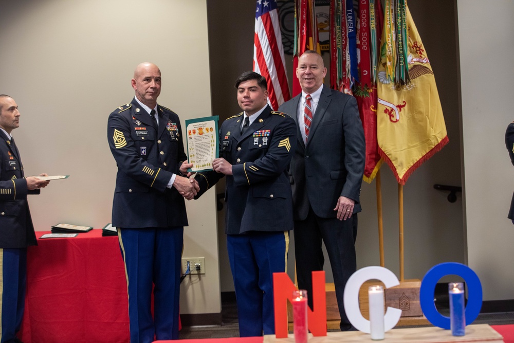 18th Field Artillery Brigade Noncommissioned Officer Induction Ceremony