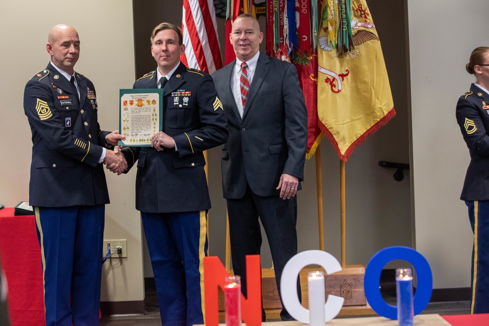 18th Field Artillery Brigade Noncommissioned Officer Induction Ceremony