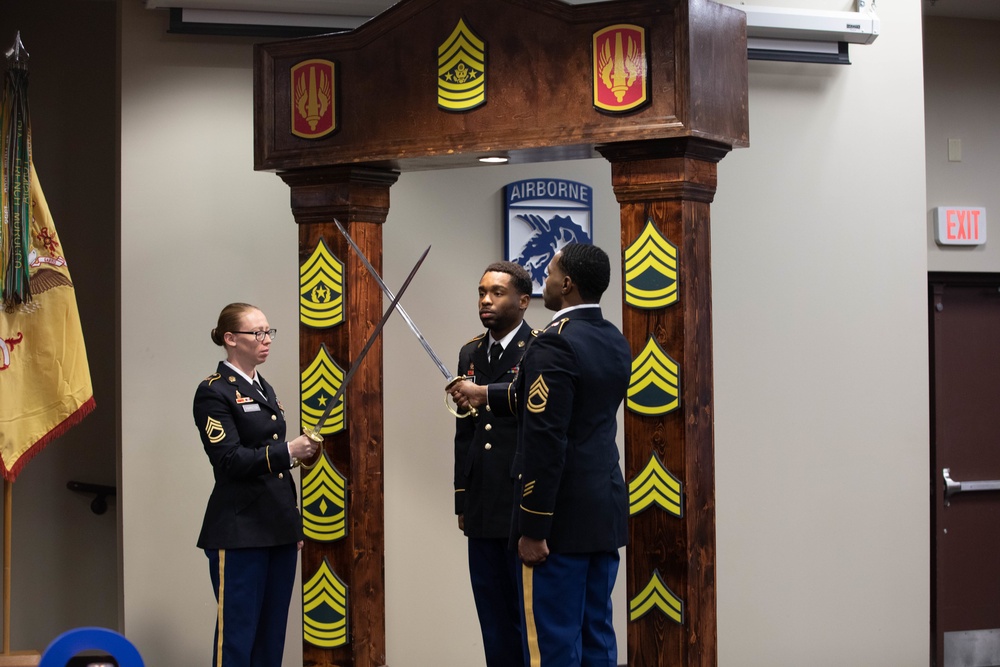 18th Field Artillery Brigade Noncommissioned Officer Induction Ceremony