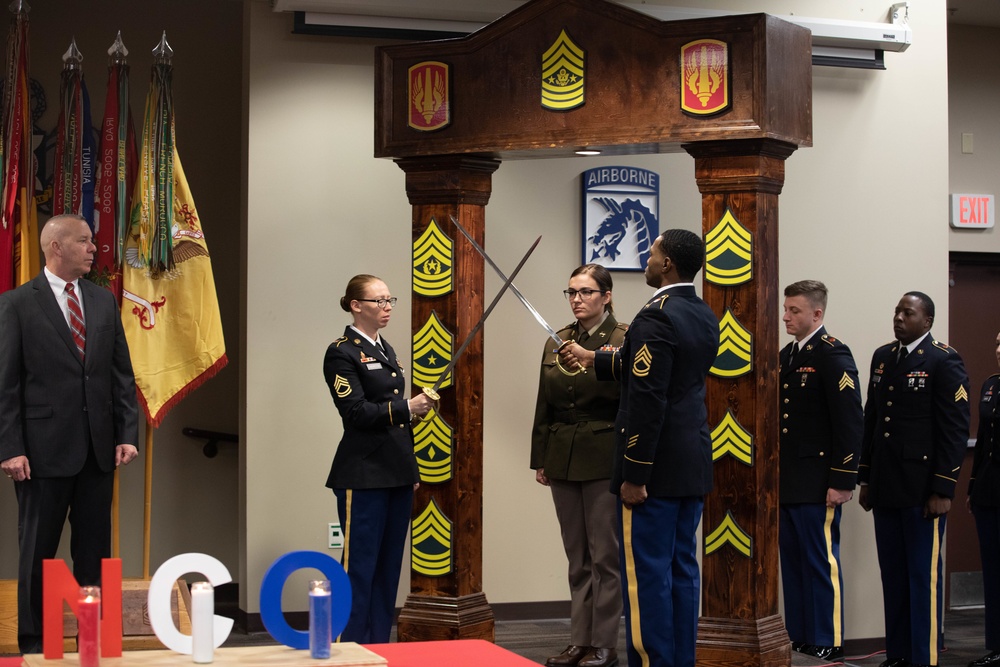 18th Field Artillery Brigade Noncommissioned Officer Induction Ceremony