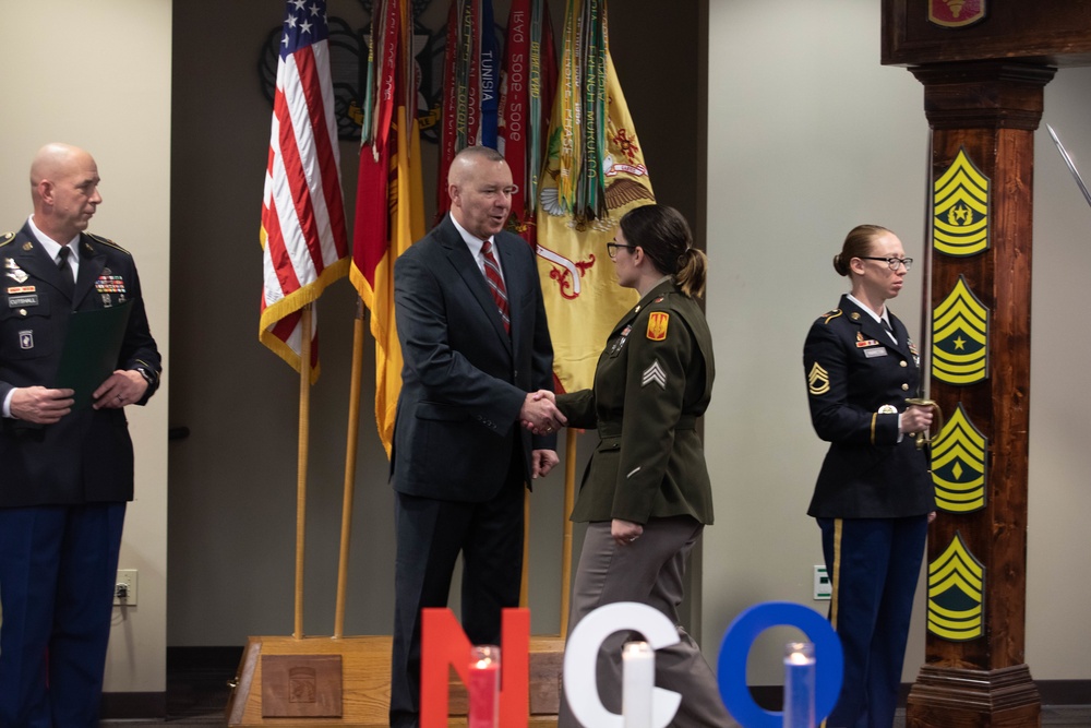 18th Field Artillery Brigade Noncommissioned Officer Induction Ceremony