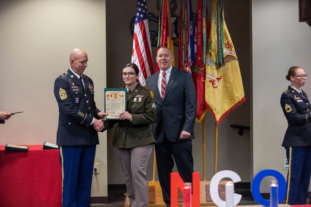 18th Field Artillery Brigade Noncommissioned Officer Induction Ceremony