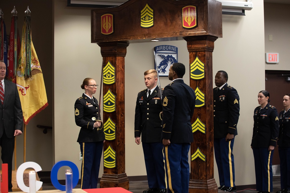 18th Field Artillery Brigade Noncommissioned Officer Induction Ceremony