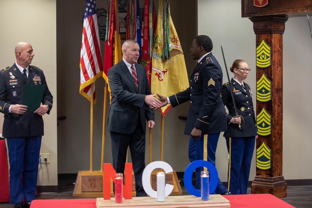 18th Field Artillery Brigade Noncommissioned Officer Induction Ceremony