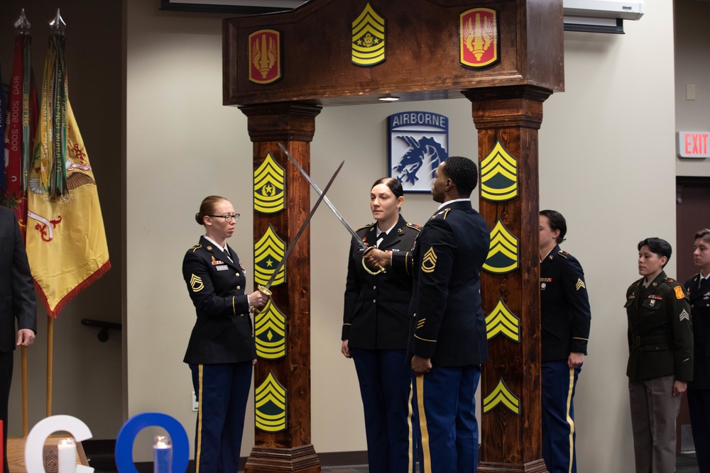 18th Field Artillery Brigade Noncommissioned Officer Induction Ceremony