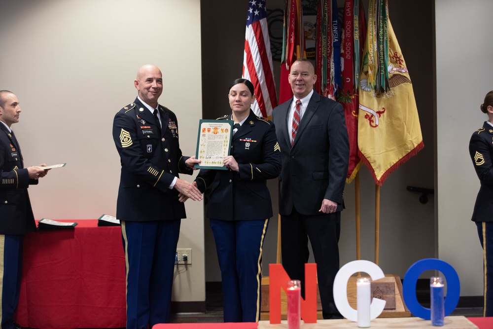 18th Field Artillery Brigade Noncommissioned Officer Induction Ceremony