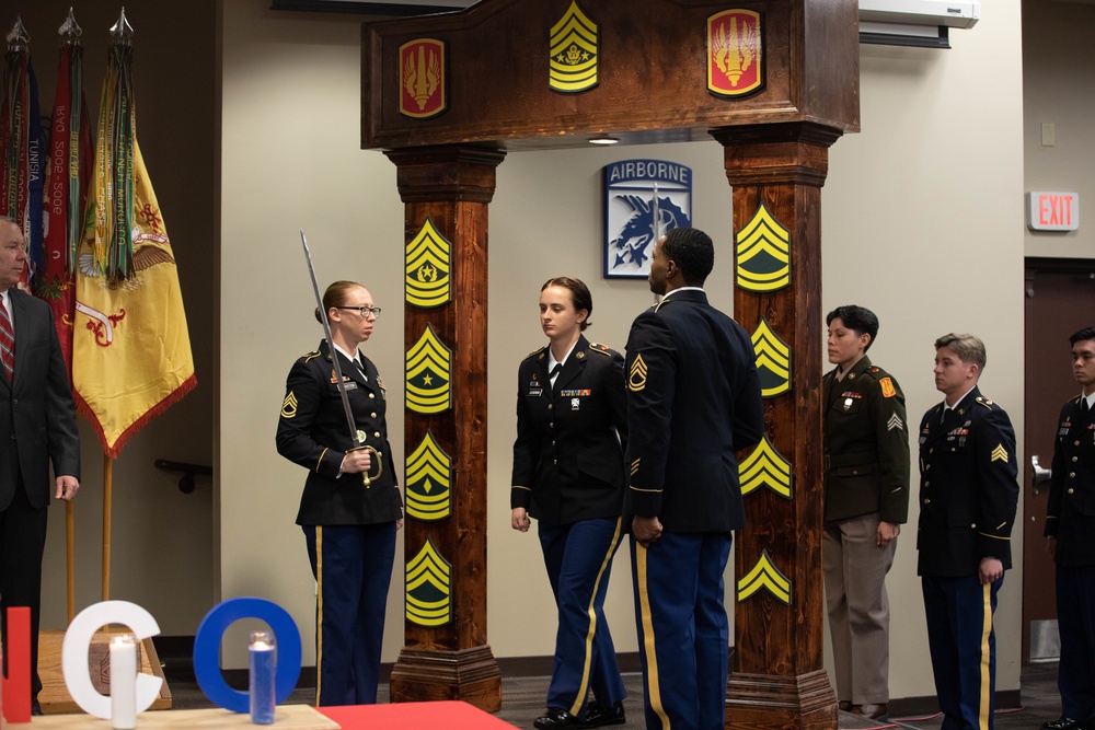 18th Field Artillery Brigade Noncommissioned Officer Induction Ceremony