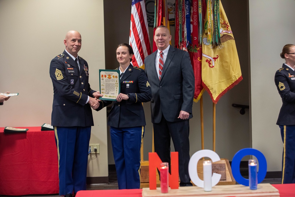 18th Field Artillery Brigade Noncommissioned Officer Induction Ceremony