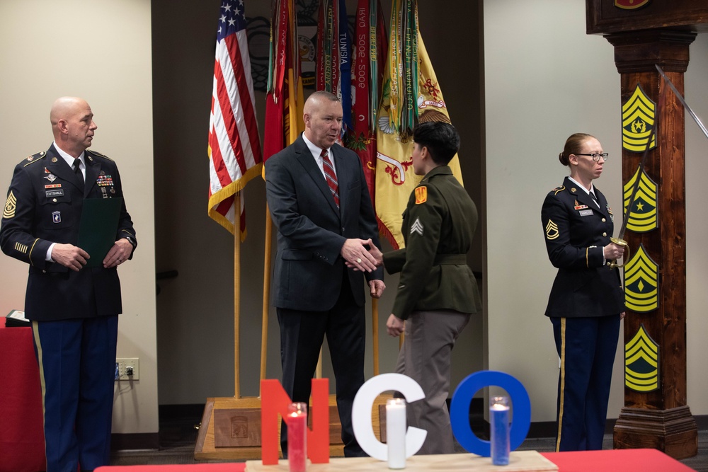 18th Field Artillery Brigade Noncommissioned Officer Induction Ceremony