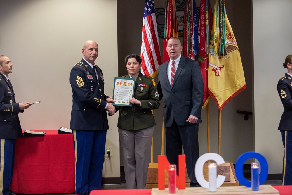 18th Field Artillery Brigade Noncommissioned Officer Induction Ceremony