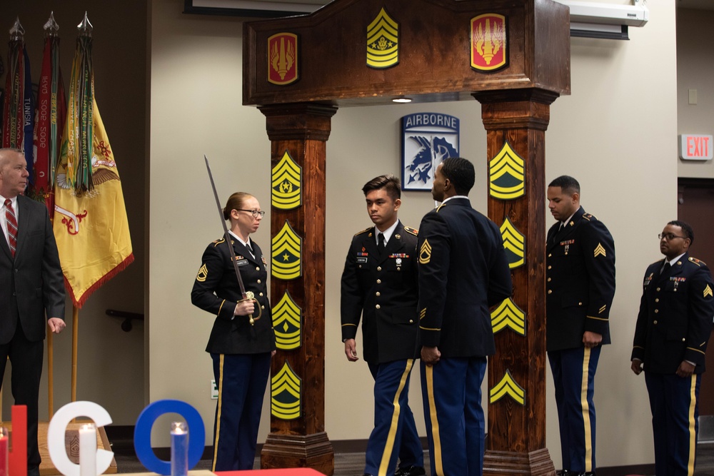 18th Field Artillery Brigade Noncommissioned Officer Induction Ceremony