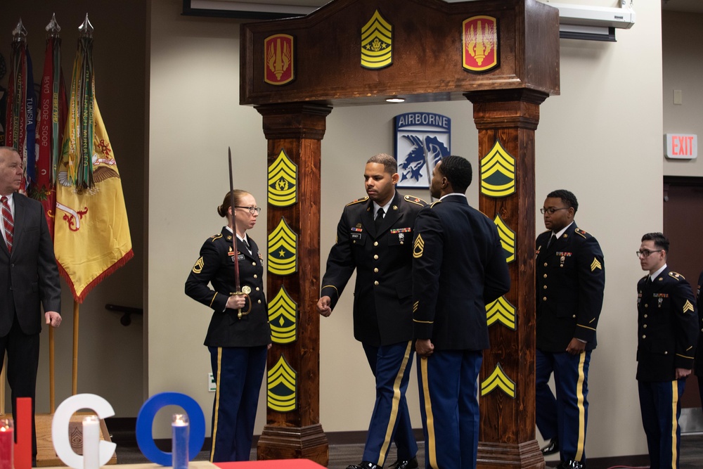 18th Field Artillery Brigade Noncommissioned Officer Induction Ceremony