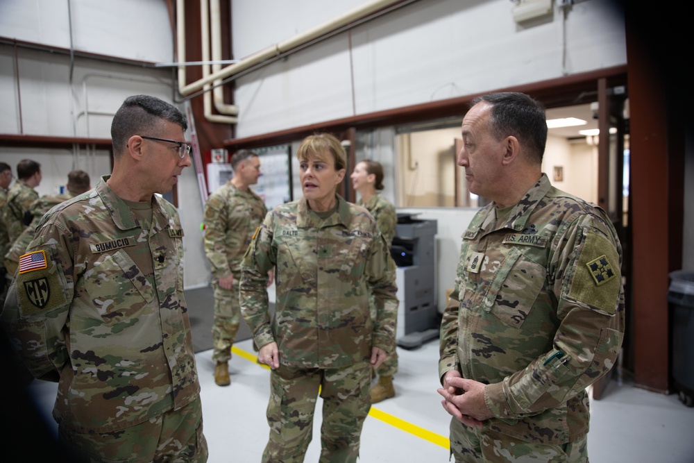 Soldiers from the Utah National Guard’s Main Command Post Operation Detachment deploy in support of U.S. European Command