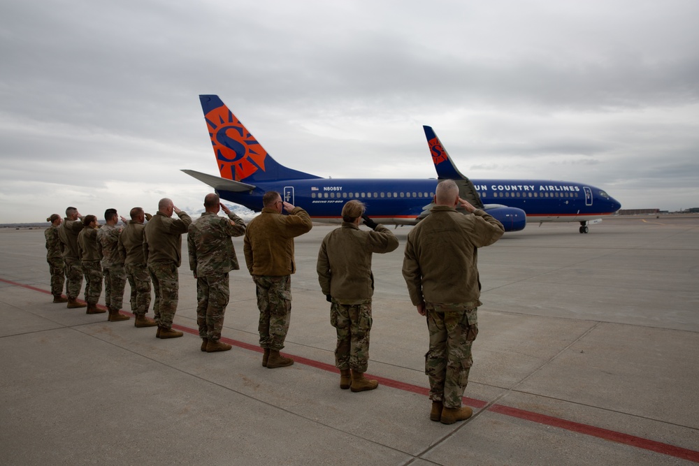 Soldiers from the Utah National Guard’s Main Command Post Operation Detachment deploy in support of U.S. European Command