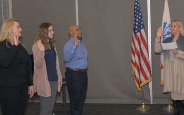 New Cohort of Acquisition Academy Apprentice Program Students  “Swears In” at PEO STRI Headquarters